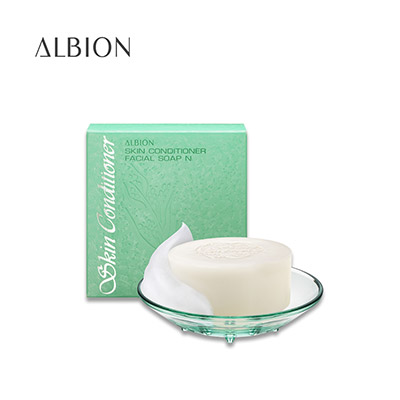 【日版】ALBION澳尔滨 健康水皂100g 爽肤精萃控油深层清洁洁面皂