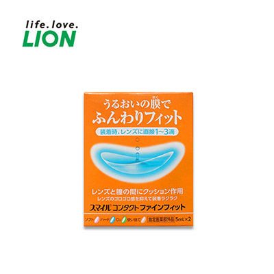 【日版】LION狮王 隐形眼镜辅助液润滑滴眼保湿缓解疲劳5ml*2
