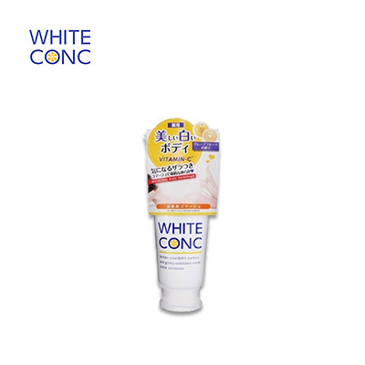 【日版】WHITE CONC 美白身体磨砂膏180g 去鸡皮疙瘩去毛囊角质死皮
