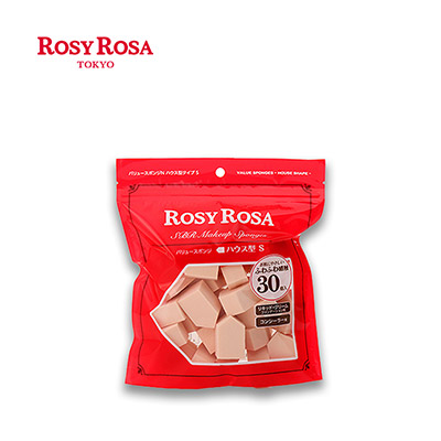 【日版】Rosy Rosa 化妆棉30枚入粉底液五角型粉扑