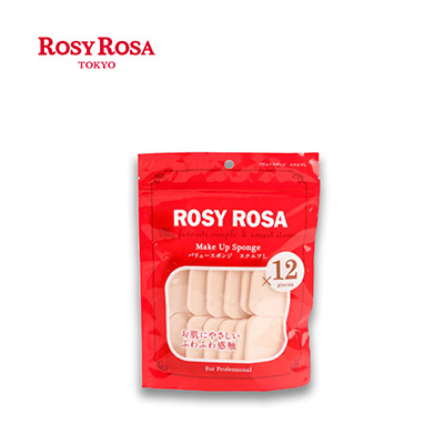 【日版】Rosy Rosa 化妆棉长方形12枚装