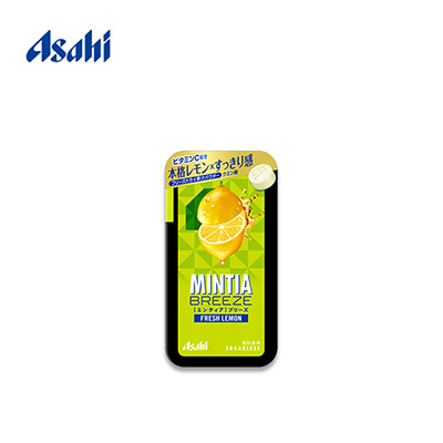 【日版】Asahi朝日 MINTIA BREEZE清凉感大颗粒柠檬薄荷糖多口味30粒