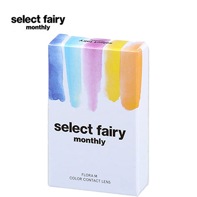 【美瞳预定】Select Fairy Monthly美瞳 月抛两枚装无度数 直径14.2mm