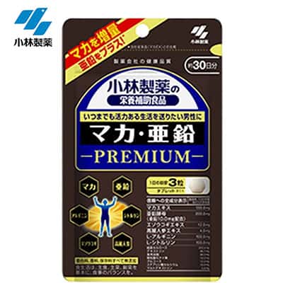 【日版】KOBAYASHI小林制药 玛卡&锌活力提升营养素PREMIUM90粒
