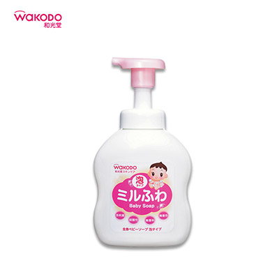 【清仓sale】WAKODO和光堂 蓬松婴儿洗发水香皂.泡沫型头发水450ml