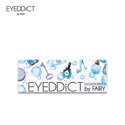 【美瞳预定】EYEDDiCT by FAIRY日抛美瞳10枚蓝盒直径14.2mm多色可选