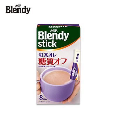 【日版】AGF Blendy stick低卡低脂速溶咖啡糖分1/2红茶奶茶8枚入
