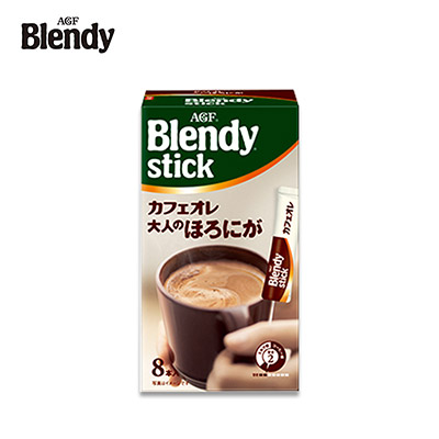 【日版】AGF  blendy stick棒状深度烘焙牛奶咖啡8枚/27枚入