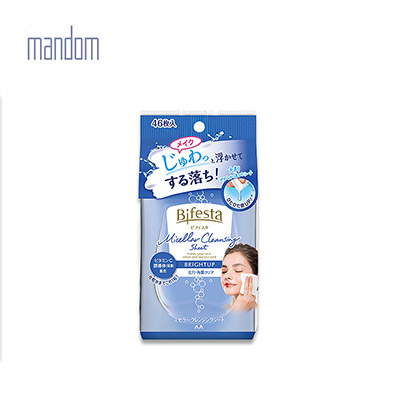 【日版】MANDOM曼丹 Bifesta高效保湿卸妆湿巾46枚蓝色/粉色