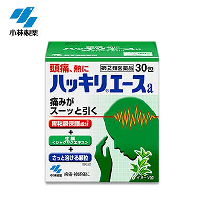 【日版】KOBAYASHI小林制药 缓解头痛发烧感冒药颗粒30包