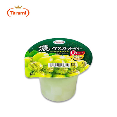 【日版】Tarami多良见 果汁0卡路里果冻195g  【青提味】