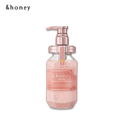 【日版】&Honey安蒂花子 Melty系列玫瑰蜂蜜护发素445g