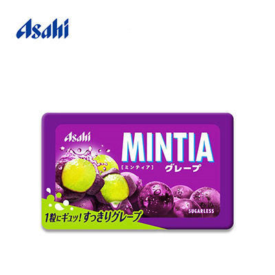 【日版】Asahi朝日 清凉感薄荷糖葡萄味50粒