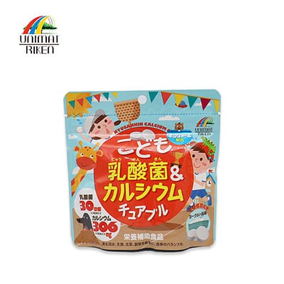 【日版】Unimat Riken 儿童乳酸菌钙片补充维D钙质90粒
