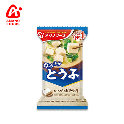 【日版】Amano Foods 豆腐小松菜速溶味增汤多口味可选