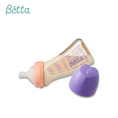 【日版】Doctor Betta蓓特 新生儿仿母乳防胀气PPSU瓶身奶瓶WS2-240ml多色可选