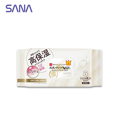 【日版】SANA莎娜 豆乳抗初老抽取式面膜20枚入 抗老系列
