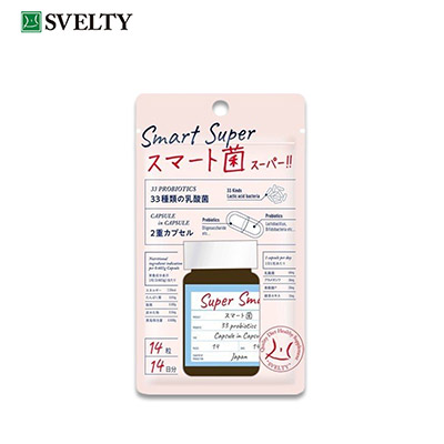 【日版】SVELTY丝蓓缇 Smart Super乳酸菌促进消化14粒/30粒