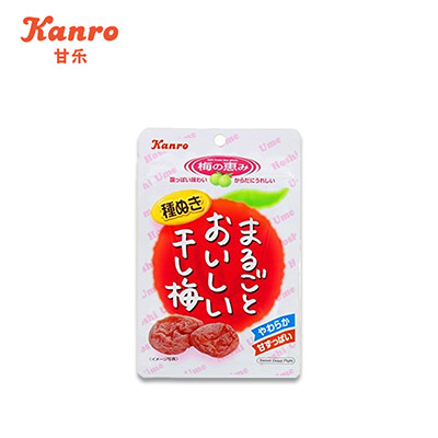 【日版】KANRO甘乐 整粒美味休闲零食梅饼梅干