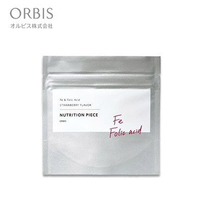 【日版】ORBIS奥蜜思 维生素孕妇叶酸&铁补充剂草莓味60g