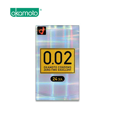 【日版】OKAMOTO冈本 002中号标准型超薄安全套24枚入
