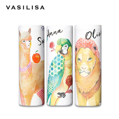 【日版】VASILISA 可爱动物造型固体香水棒香膏5g 【猫咪BENJAMIN】