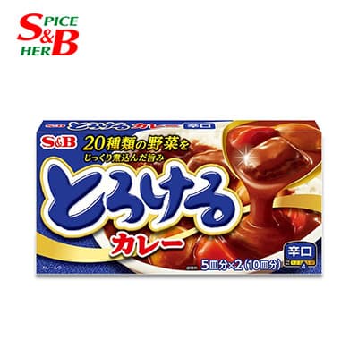 【日版】S&B 香浓蔬菜快煮咖喱块 3款选