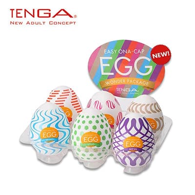 【日版】TENGA典雅 EGG Wonder系列自慰蛋飞机杯经典礼盒6个装