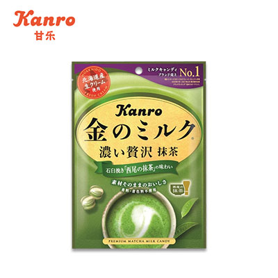 【日版】Kanro甘乐 黄金奶糖抹茶味70g