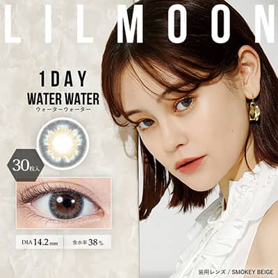 【美瞳预定】LILMOON日抛白盒30枚WaterWater 14.2mm