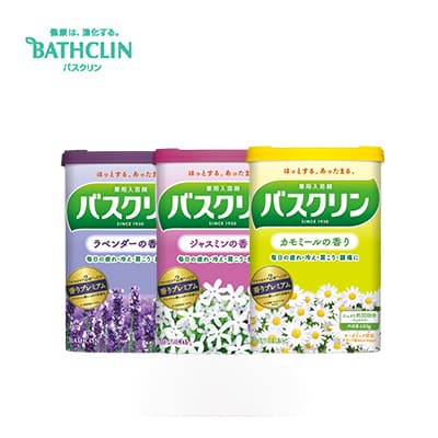 【日版】BATHCLIN巴斯克林 入浴剂泡澡粉600g 多种味道可选