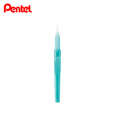 【文具周边】Pentel 自来水笔水彩画笔毛笔刷固体水彩伴侣调色水彩画笔