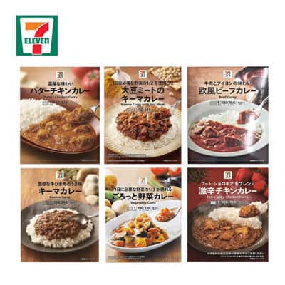 【711便利店】日本咖喱便当半成品盖浇浇头肉沫甜辣味多口味可选