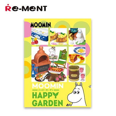【周边】RE-MENT MOOMIN姆明一家聚餐时光盲盒食玩手办全8种款式随机 幸福花园系列