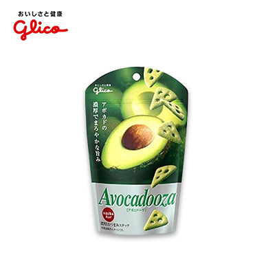 【日版】Glico格力高 Avocadooza三角薄脆饼干牛油果味 40g