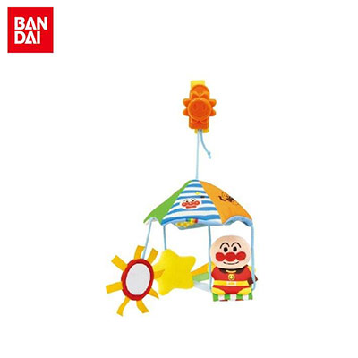 【日版】BANDAI万代 面包超人摇铃挂件玩具 床铃车挂铃适合0个月以上宝宝