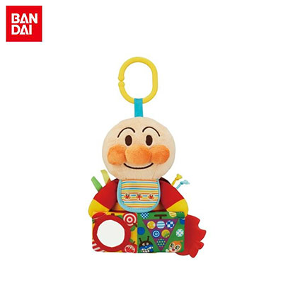【日版】BANDAI万代 面包超人益智玩具布艺玩偶挂件咬咬棒 适合0个月以上宝宝