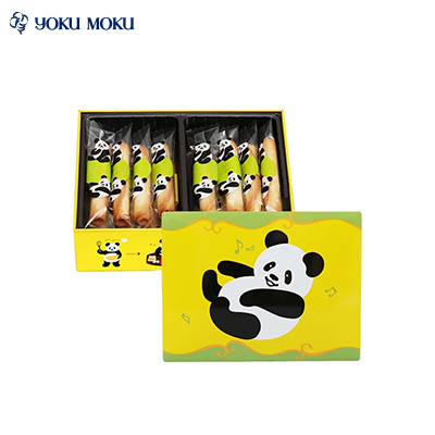【日版】YOKUMOKU 熊猫迷你雪茄蛋卷 礼盒 16枚