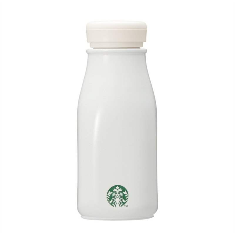 【星巴克】不锈钢奶瓶杯237ml【奶白色】