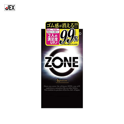 【日版】JEX 安全套 ZONE 6个入