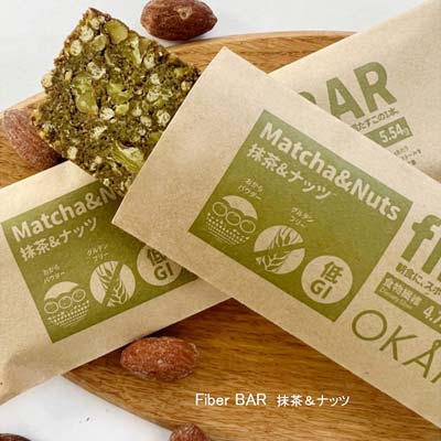 【日版】OKARADA谷物能量棒 抹茶坚果25g