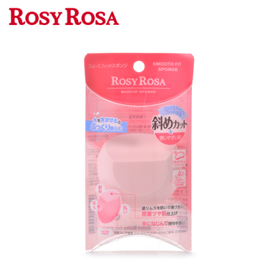 【日版】ROSY ROSA空气感棉 斜切面粉扑1枚