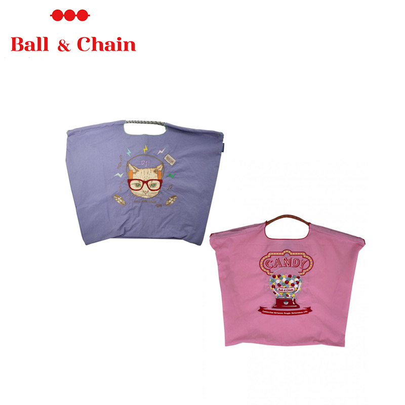 【日版】Ball&Chain L码收纳袋购物袋单肩包手提袋ins网红款包包 多款可选