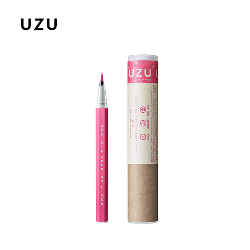 【日版】FLOWFUSHI UZU熊野职人防水眼线液笔PINK粉色