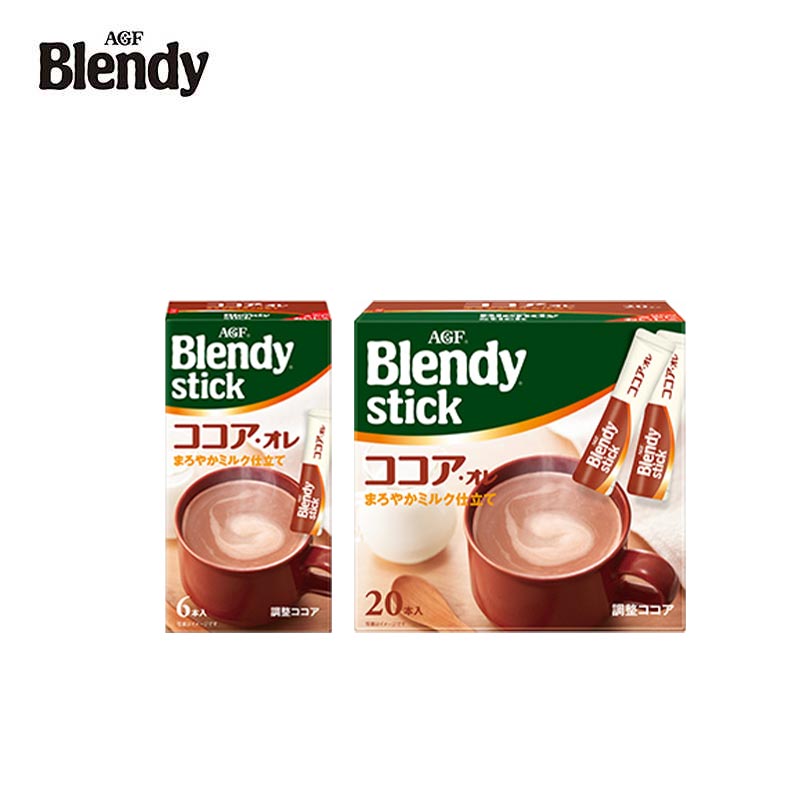 【日版】AGF  blendy stick棒状可可奶油咖啡6枚/20枚入