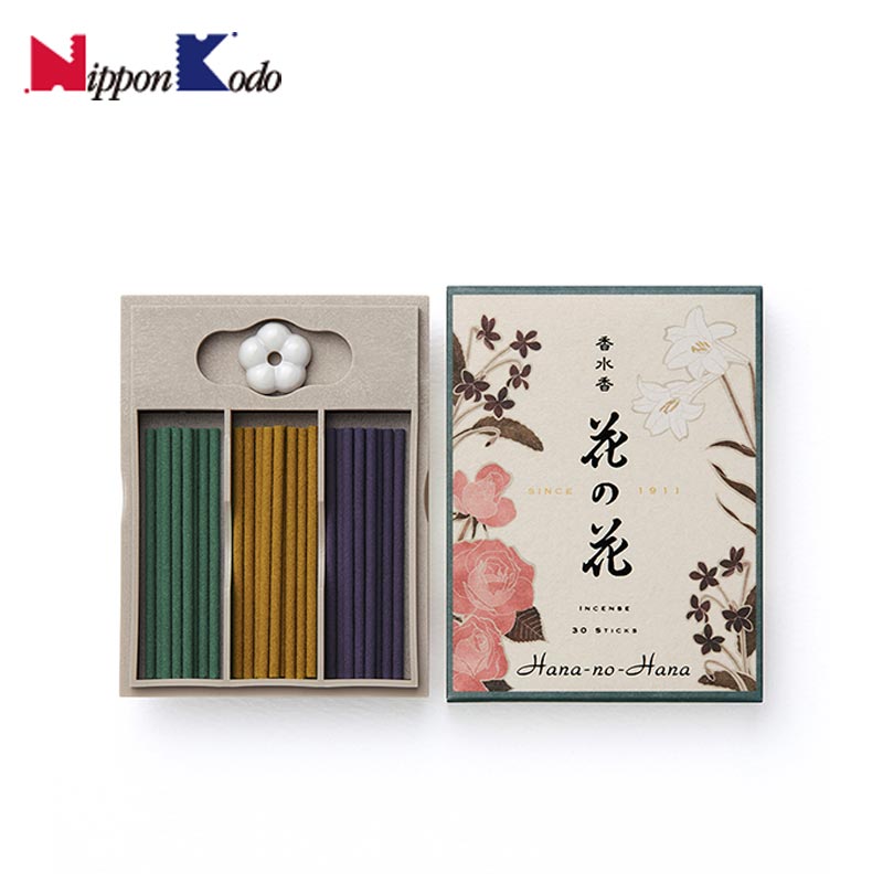 【高端预定】Nippon Kodo日本香堂 香水香花の花家用线香熏香30支