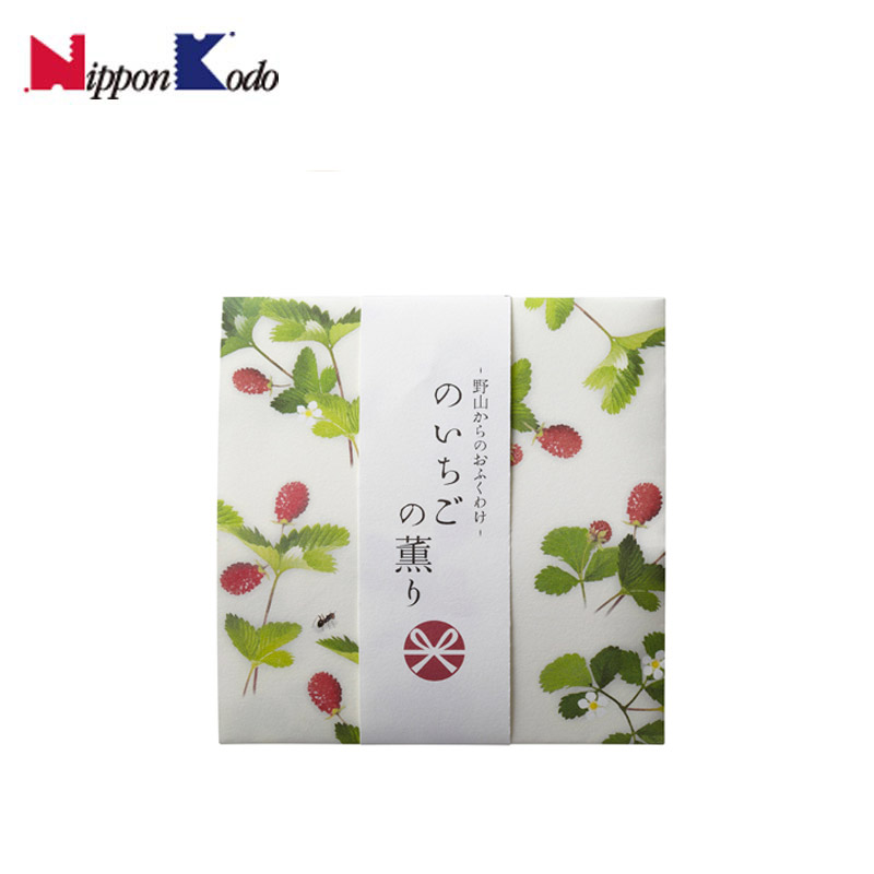 【高端预定】Nippon Kodo日本香堂 野山的馈赠家用香氛线香12支【野草莓】