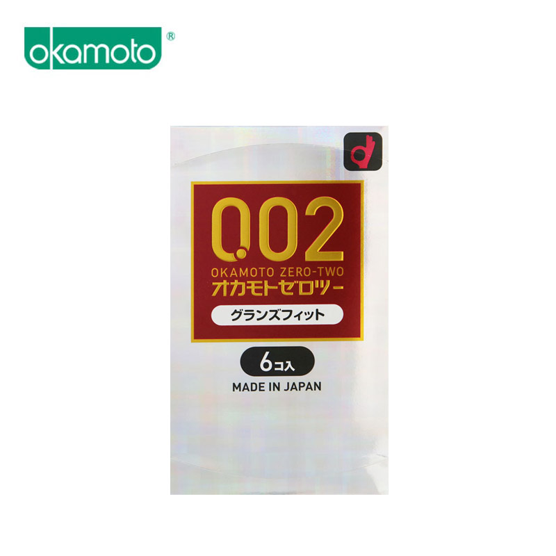 【日版】OKAMOTO冈本 002避孕套安全套尖端宽型6枚