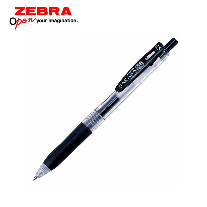 【日版】Zebra斑马 水性笔黑色0.5mm