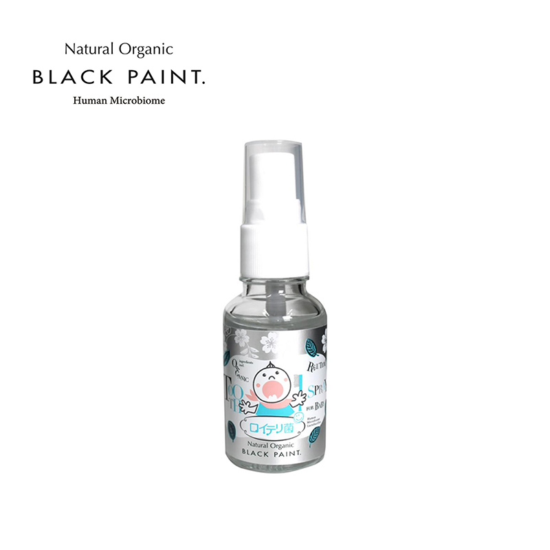 【品牌直营】BLACK PAINT京都 罗伊氏乳酸菌婴儿牙膏喷雾30ml